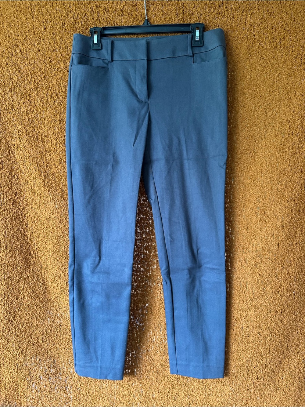 LOFT Slate Blue Skinny Dress Pants